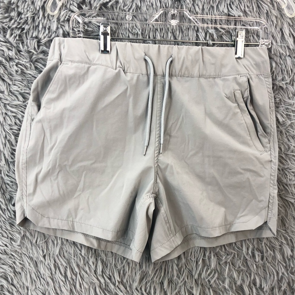 Realtree Shorts Fishing Womens Small Drawstring Waist Nylon Blend Pockets Gray